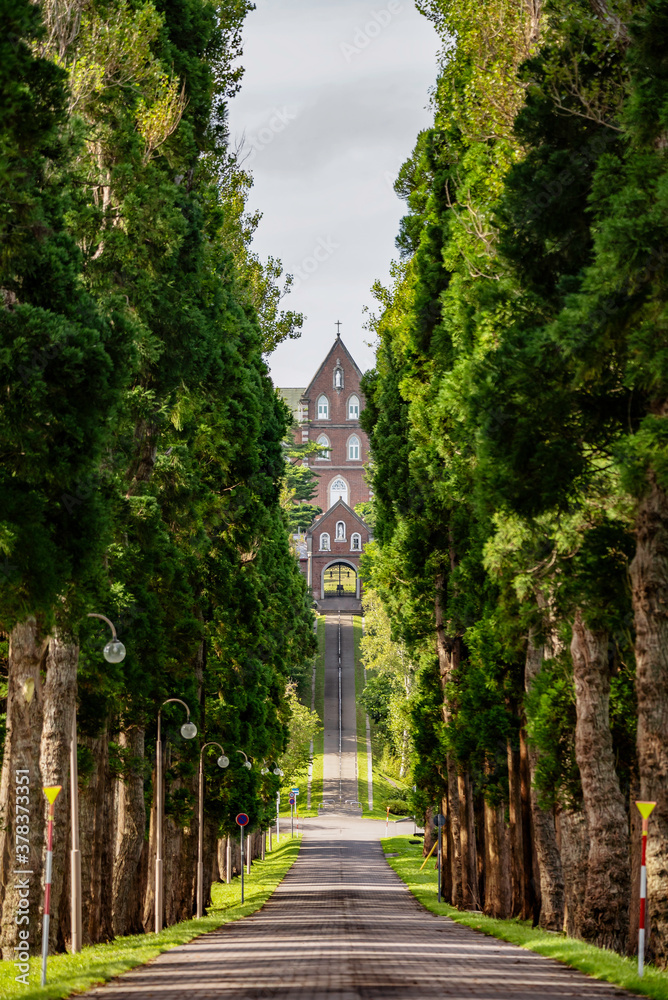 Tobetsu Trappist Monastery in Hokuto, Hokkaido, Japan