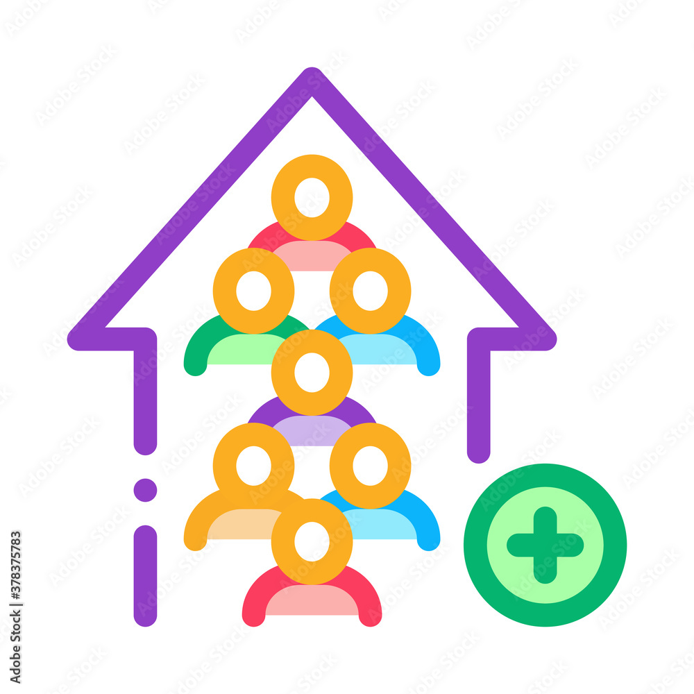 team growth rate icon vector. team growth rate sign. isolated contour symbol illustration team growth rate icon vector. team growth rate sign. isolated contour symbol illustration