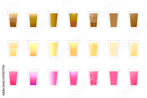 飲み物 ジュース アルコール お酒 メニュー ソフトドリンク カクテル ベクター ai JPEG