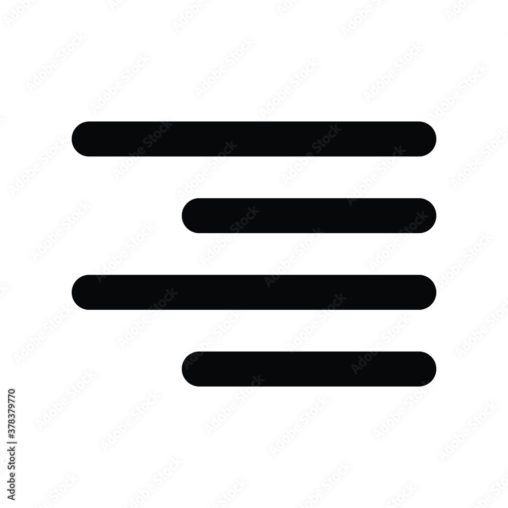 Align Right Vector icon illustrations
Align Right Vector icon illustrations