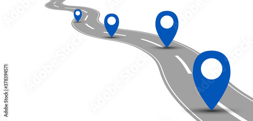sfondo, strada, tappe, percorso, pause