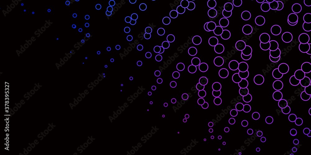 Dark Pink, Blue vector texture with circles. Abstract colorful disks on simple gradient background. Pattern for wallpapers, curtains. Dark Pink, Blue vector texture with circles. Abstract colorful disks on simple gradient background. Pattern for wallpapers, curtains.