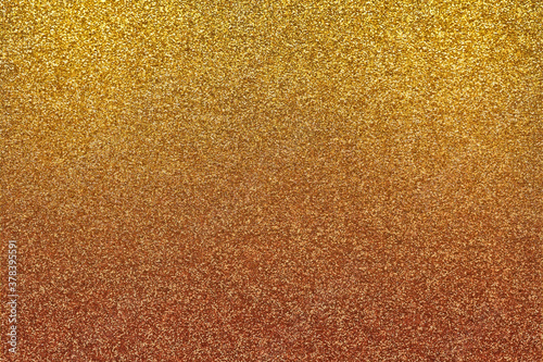 Gradient Copper Gold Glitter Navy Christmas card bright textured illustration © Svet105