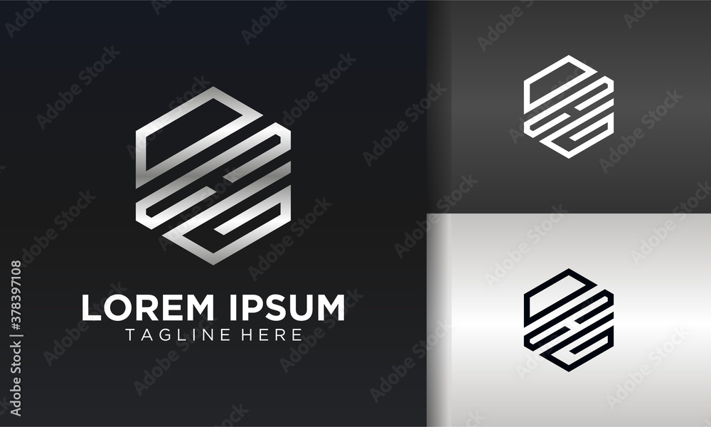 monogram letter DCG logo monogram letter DCG logo