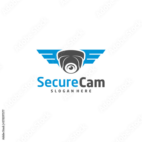CCTV Camera Logo Design Vector Template, Logo Concept, Symbol, Icon