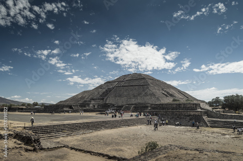 Pyramid of the Sun Teotihuacan Mexico 