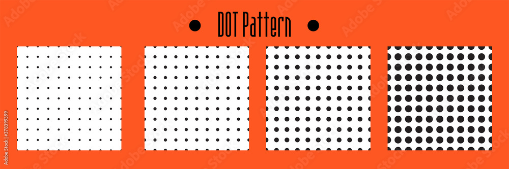 texture for note or notebook. black sheet paper. white mesh pattern. seamless Polka dot background. vector texture for note or notebook