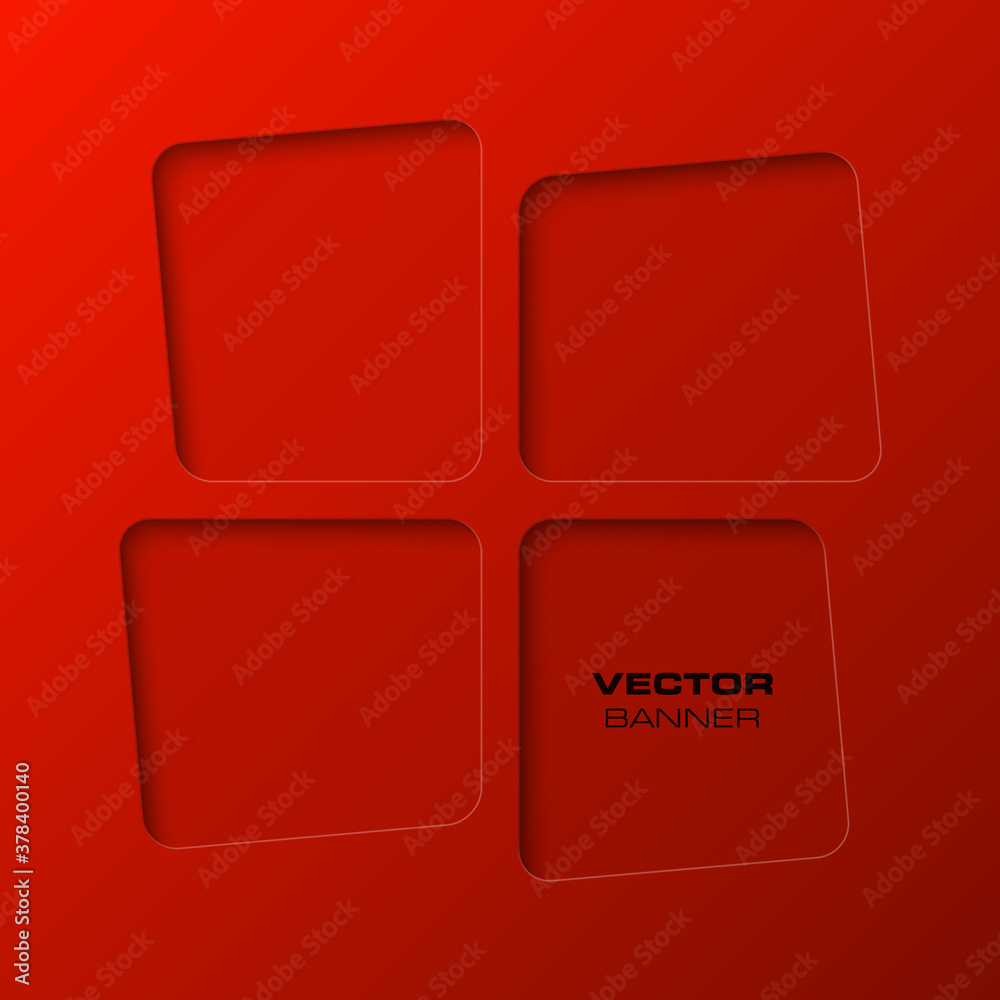 Abstract background vector banner. The original form overlapping. The flat image. Advertising Design shape. Vector label tag. Abstract background vector banner. The original form overlapping. The flat image. Advertising Design shape. Vector label tag.