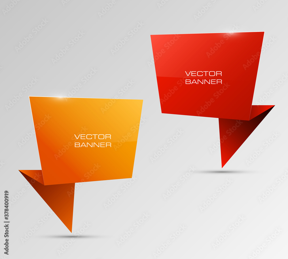 Index location on the map. Pointer position. Marker standing. Indicator destination. Origami infographic colorful banners set. Advertising Design shape. Speech talking cloud. Vector label tag. Index location on the map. Pointer position. Marker standing. Indicator destination. Origami infographic colorful banners set. Advertising Design shape. Speech talking cloud. Vector label tag.