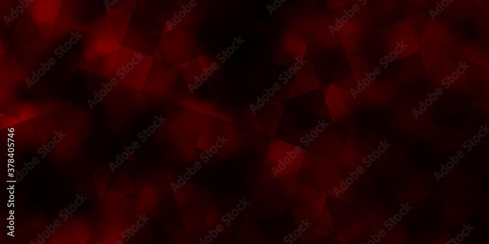 Dark Red vector template with crystals, squares. Dark Red vector template with crystals, squares.