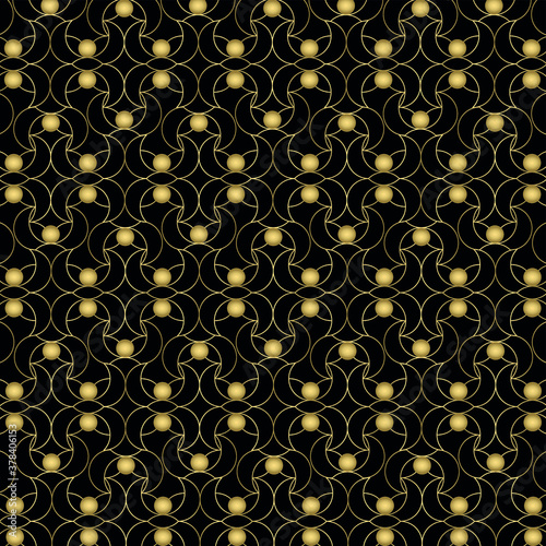 seamless gold luxury pattern