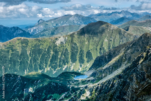 Rakon and Volovec hills, Western Tatras scenery, Slovakia photo