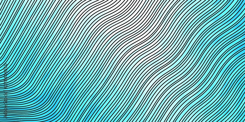 Light BLUE vector layout with circular arc. Illustration in abstract style with gradient curved. Pattern for commercials, ads. Light BLUE vector layout with circular arc. Illustration in abstract style with gradient curved. Pattern for commercials, ads.