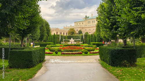 Photography Wien garden view