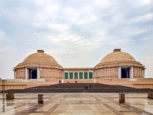 December 15.2019. The ambedkar memorial park of lucknow. It is a massive area of stonework in the city of lucknow and a popular tourist attraction. photo