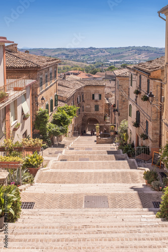 Corinaldo, medieval borg in italy