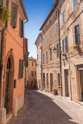 Corinaldo  medieval borg in italy