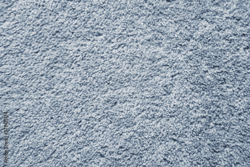 Blue carpet close-up