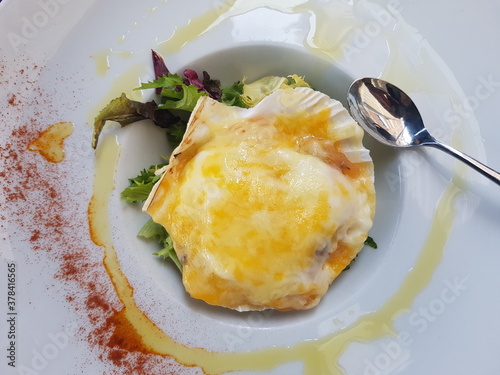 baked potato with cheese