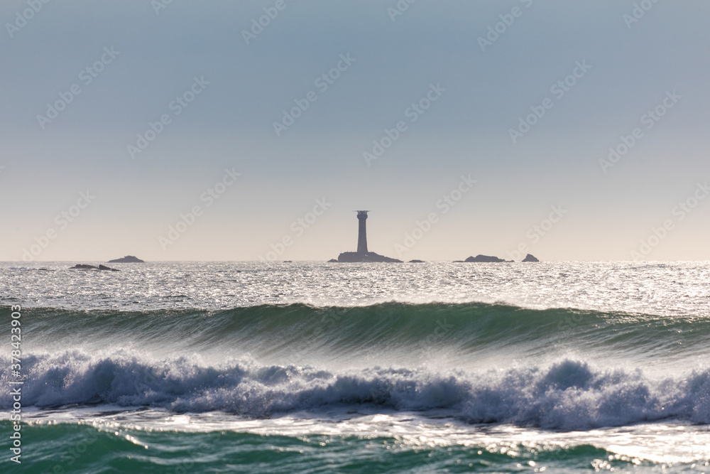 Crashing Waves in Cornwall, UK