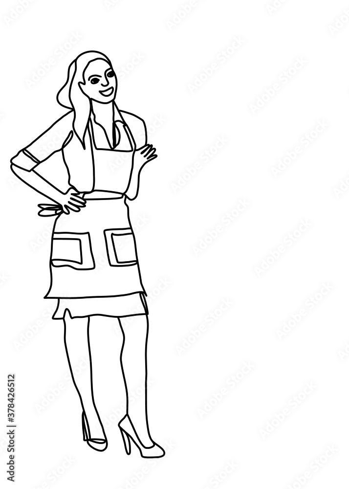 drawing line, a person is thinking of something drawing line, a person is thinking of something