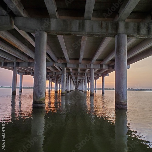 Wallpaper Mural bridge over the sea Torontodigital.ca