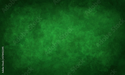 green bright urgent grunge background. Festive simple classic backdrop for invitations, cards, banners, brochures.