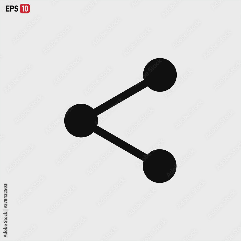 Share icon vector . Media sign Share icon vector . Media sign