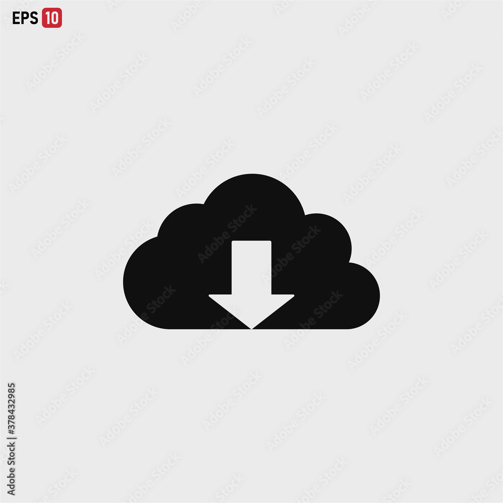 Download icon vector . Download Bubble sign Download icon vector . Download Bubble sign