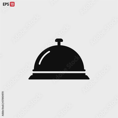 hotel bell icon vector eps 10