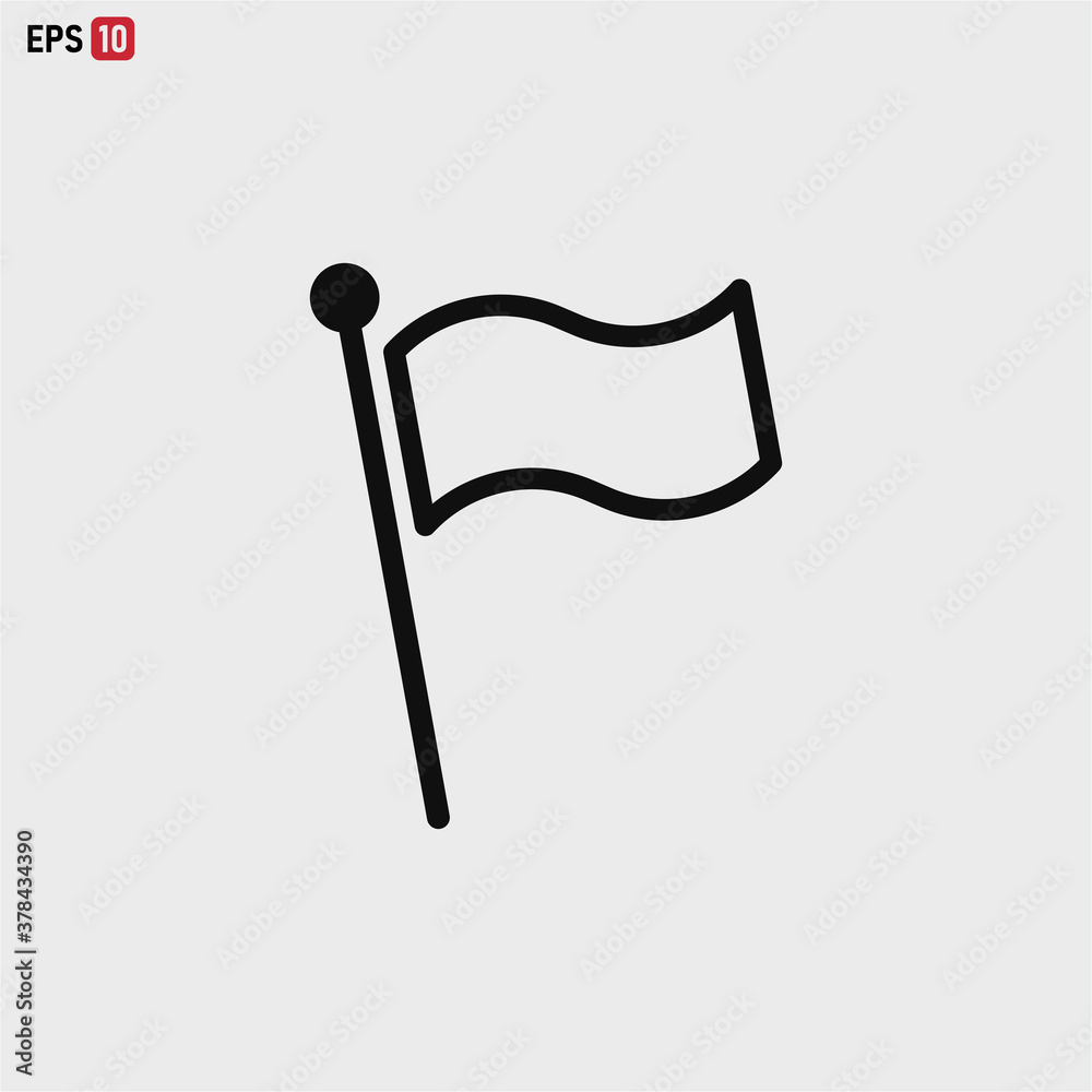 Flag icon vector eps 10 Flag icon vector eps 10