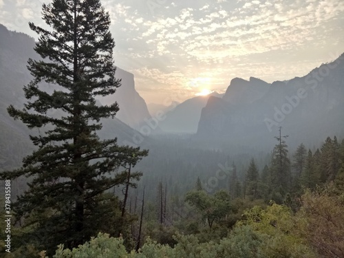 Sunrise in Yosemite National Park