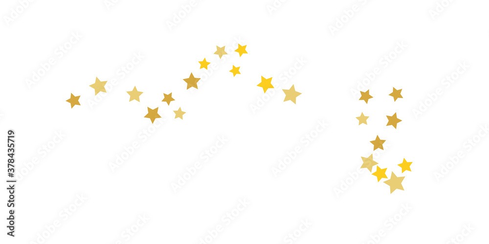 Star confetti. Star confetti.