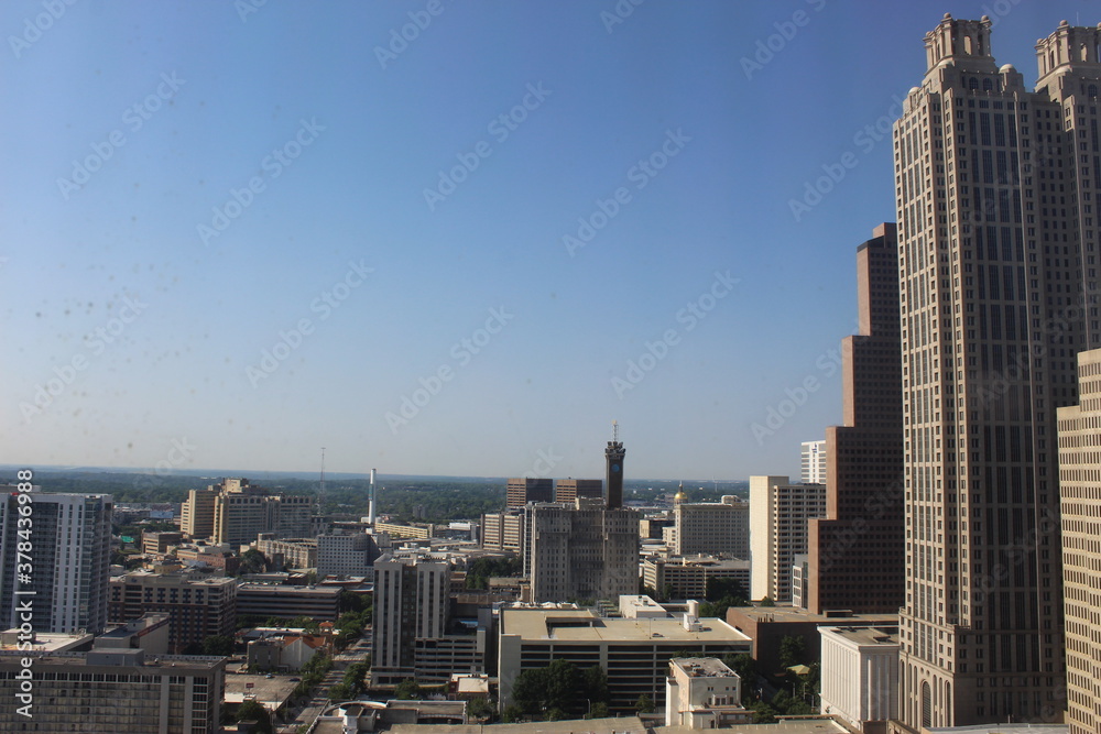 Fototapeta premium Atlanta skyscrapers