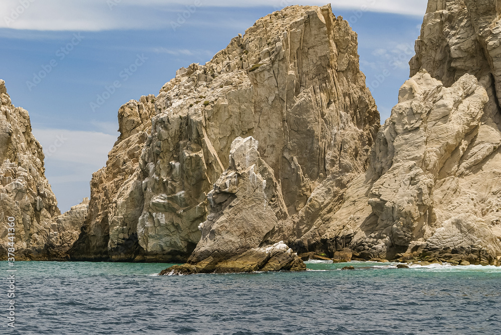 Lands End rocks in formation at Cabo San Lucas, Mexico.