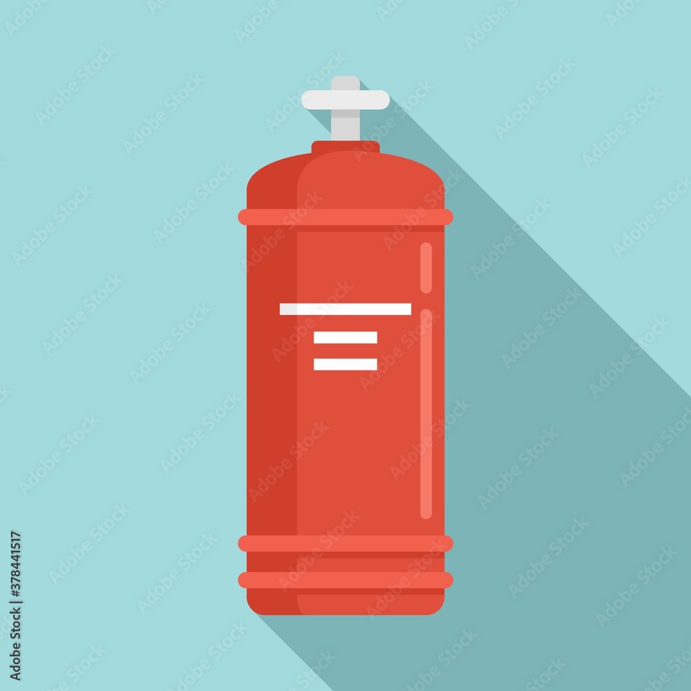 Gas cylinder valve icon. Flat illustration of gas cylinder valve vector icon for web design Gas cylinder valve icon. Flat illustration of gas cylinder valve vector icon for web design