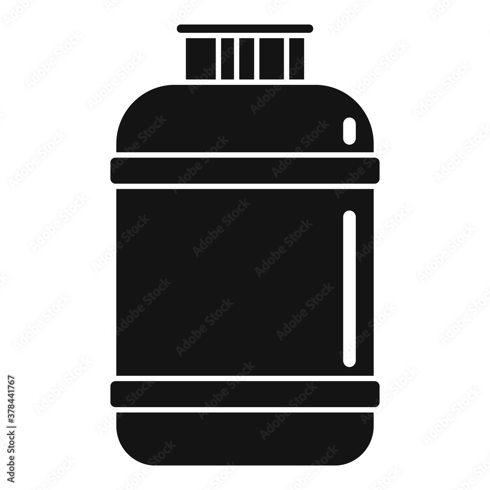 Gas cylinder lpg icon. Simple illustration of gas cylinder lpg vector icon for web design isolated on white background Gas cylinder lpg icon. Simple illustration of gas cylinder lpg vector icon for web design isolated on white background