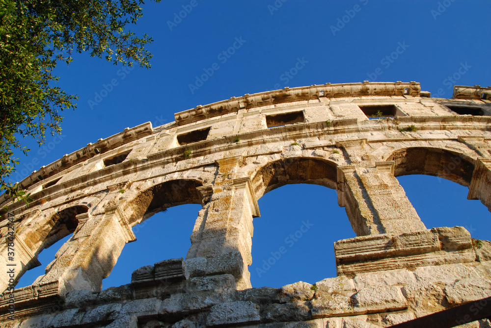 Pula Arena is a roman Amphitheatre in Istria, Croatia