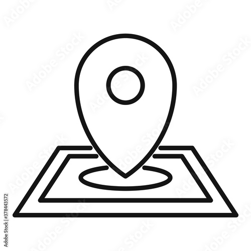 Free Download Discovery gps pin map icon. Outline discovery gps pin map vector icon for web design isolated on white background - GFXLoad