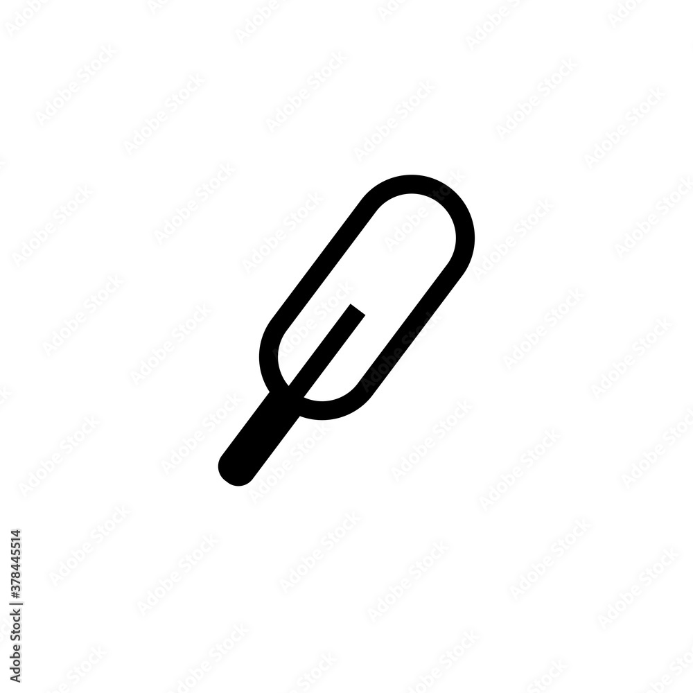 thermometer icon on white bacgkround