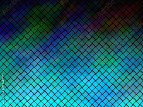 Luxury background. intertwined colored ribbons