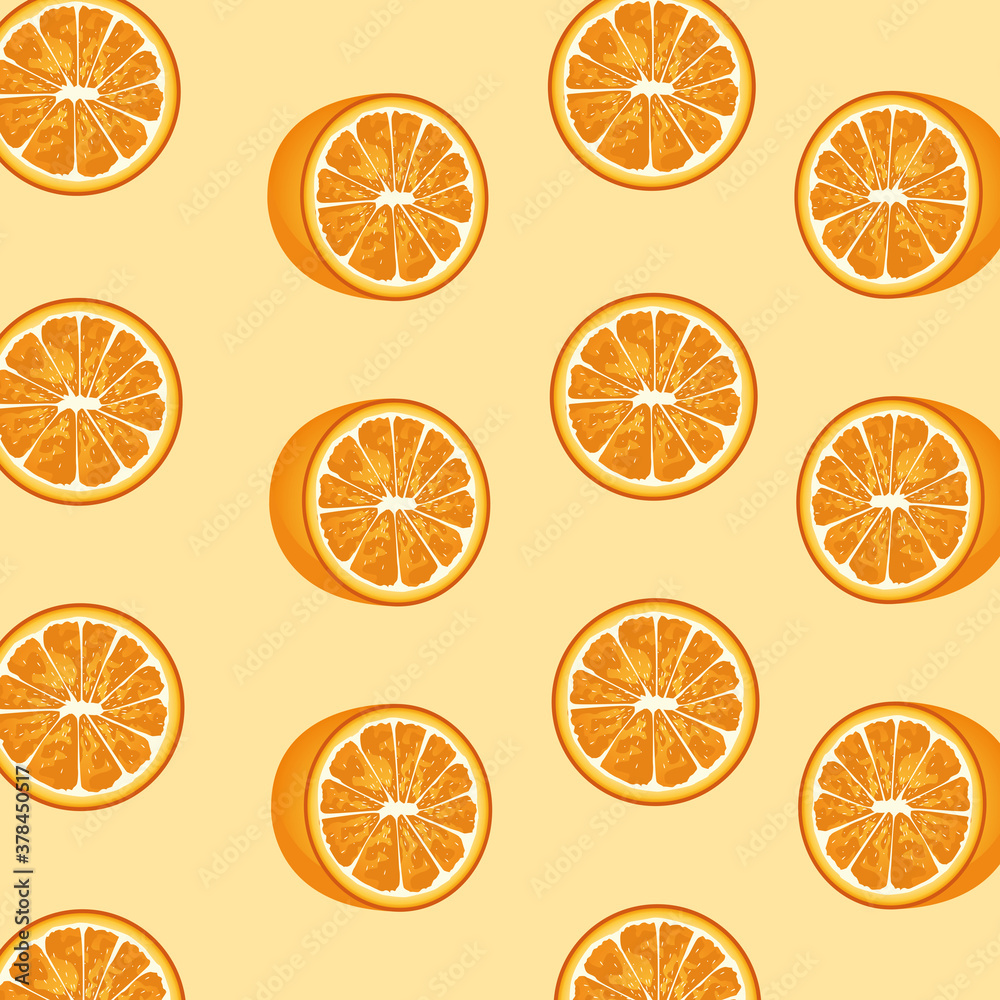oranges citrus fruits decorative pattern oranges citrus fruits decorative pattern