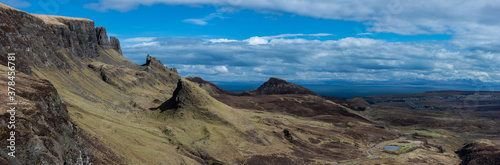 The Quiraing on Isle of Skye, Scotland