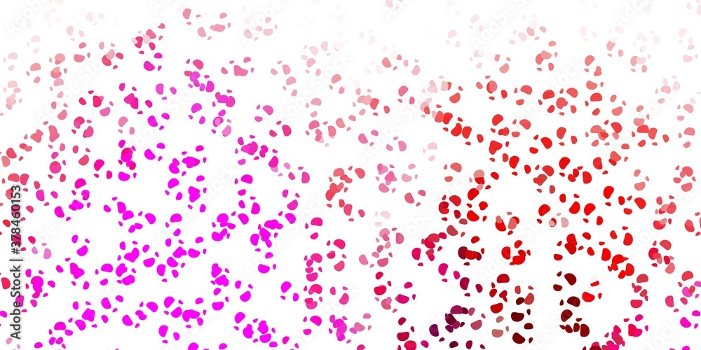 Light pink, yellow vector background with random forms. Light pink, yellow vector background with random forms.