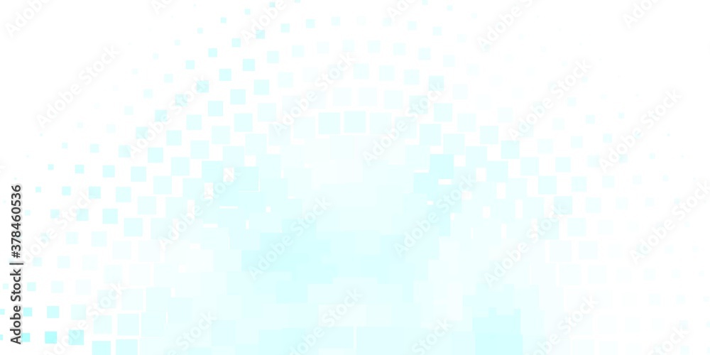 Obraz premium Light BLUE vector layout with lines, rectangles. Rectangles with colorful gradient on abstract background. Pattern for websites, landing pages.