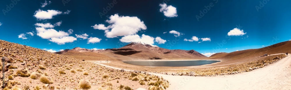 Fototapeta premium landscape with mountains