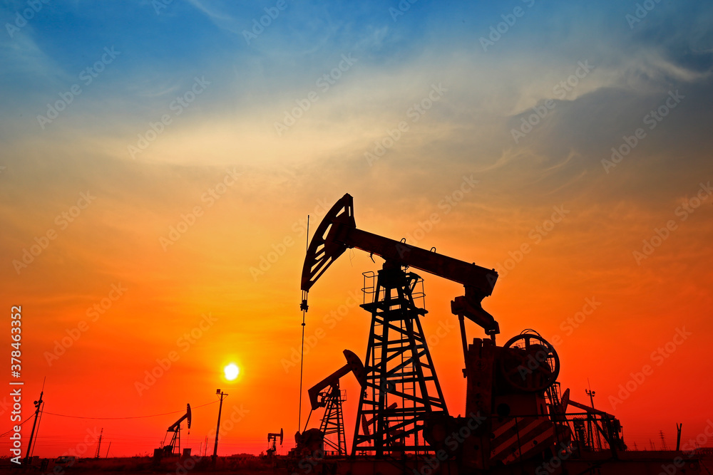 The oil pump, industrial equipment The oil pump, industrial equipment