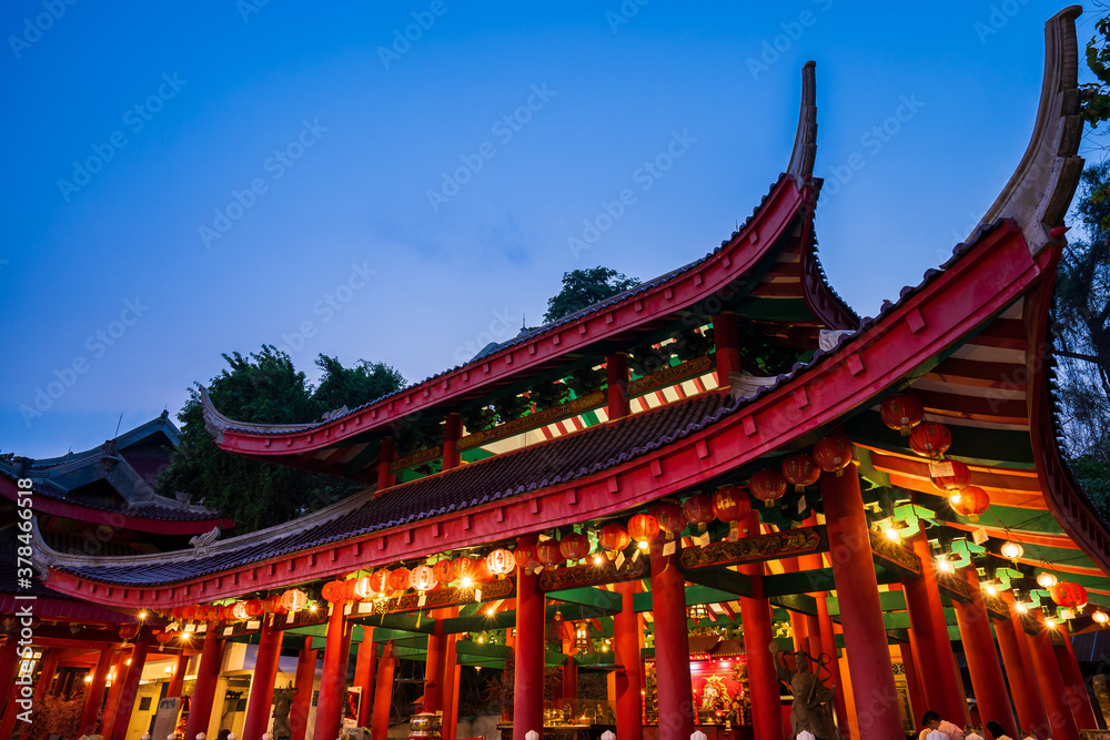 Klenteng Sam Poo Kong, top tourist destination in Semarang / Indonesia Klenteng Sam Poo Kong, top tourist destination in Semarang / Indonesia
