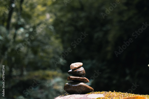 Foto Stone cairn