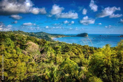 Fotografie Manuel Antonio national park beach and peninsula, Costa Rica